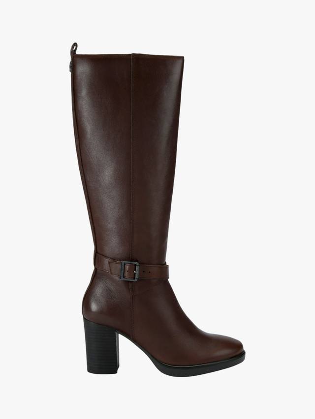 Кожаные ботинки Silver2 до колена Carvela, Brown Dark