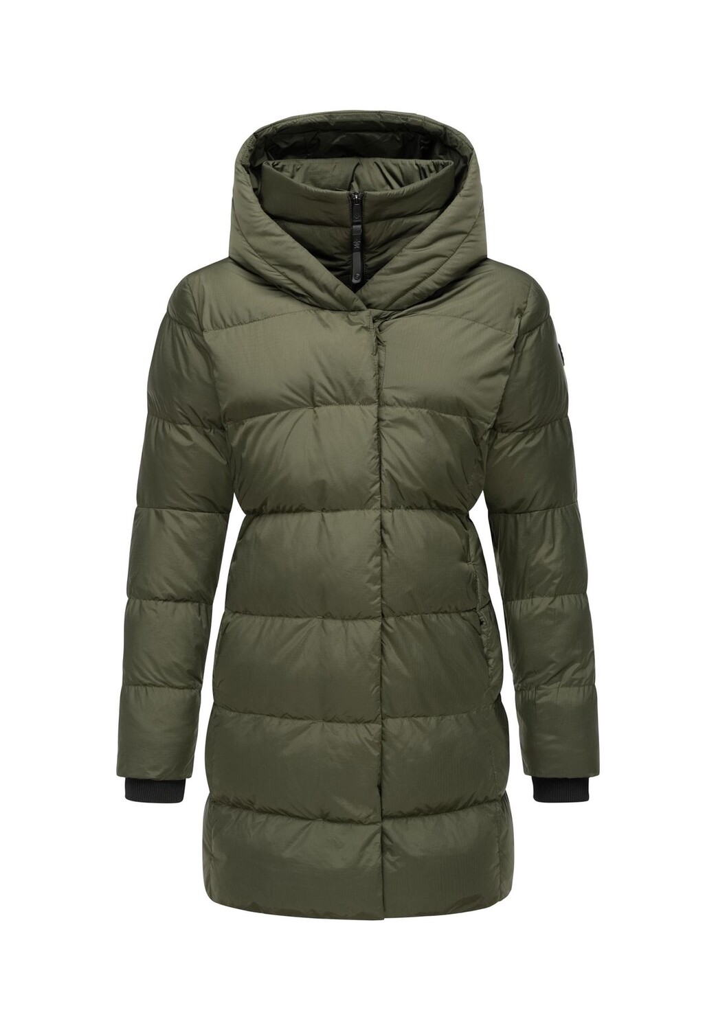 

Стеганое пальто Niara Ragwear, темно-оливковый