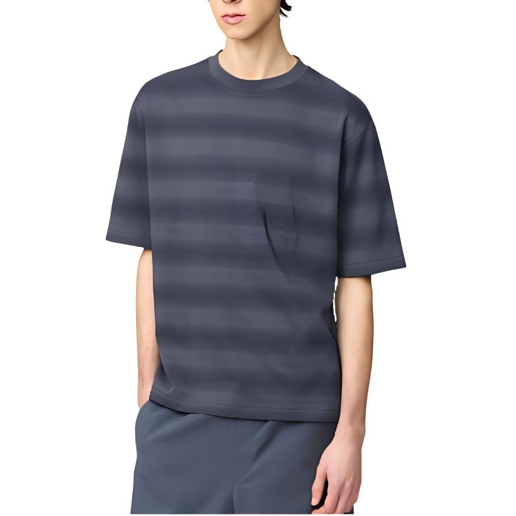 Футболка U Collection SS25 мужская темно-серая UNIQLO, темно-серый — фото 3