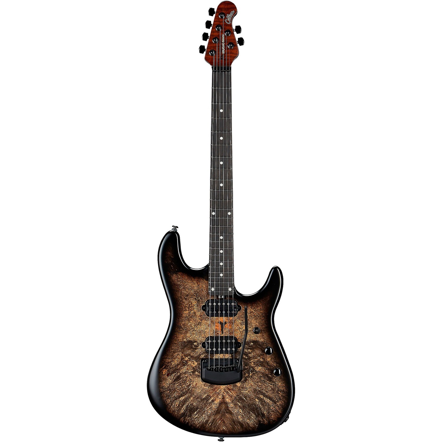 

Эрни Болл Music Man Джейсон Ричардсон Artist Series Cutlass Электрогитара Buckeye Burl