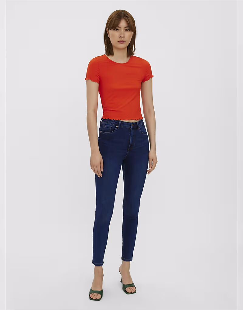 

Джинсы Vero Moda Skinny fit из темно-синего денима