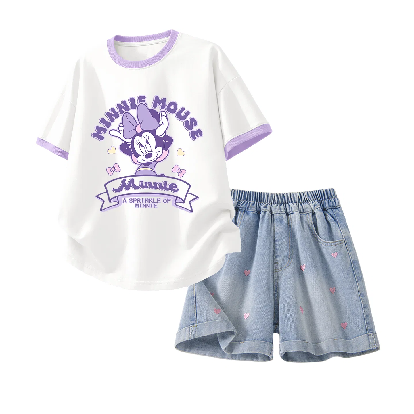 Детский спортивный костюм Disney Casual Sportswear 2 Piece Set Di Fresh K Cream Blue — фото 4
