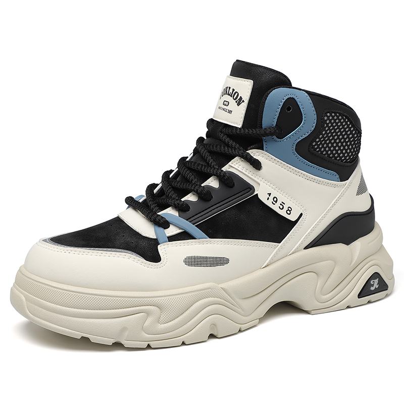 

Короткие мужские ботинки Martin 4,5 см Tonlion, Beige Blue