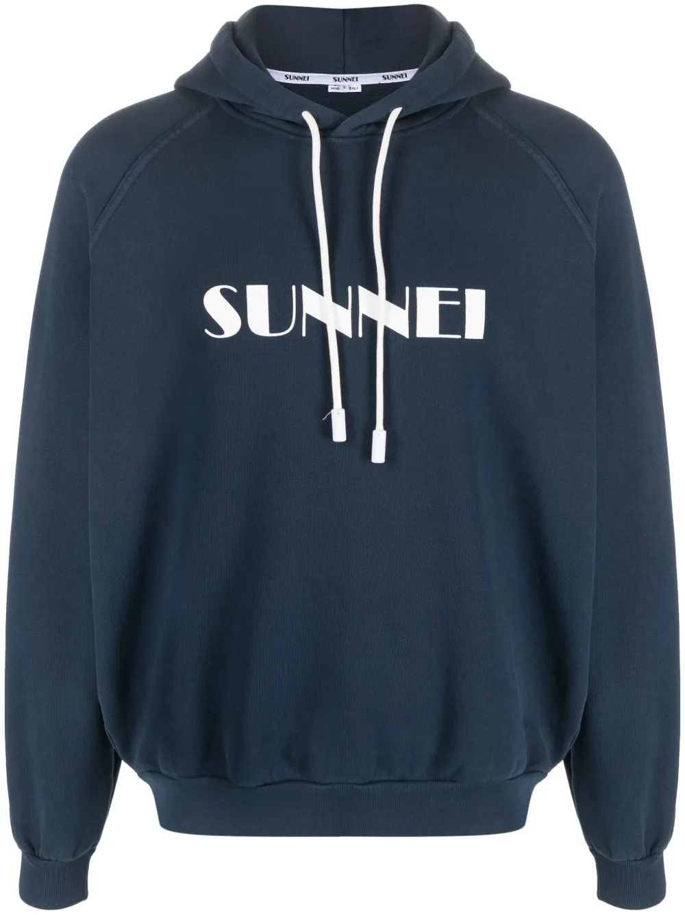 

Худи с логотипом Sunnei, синий