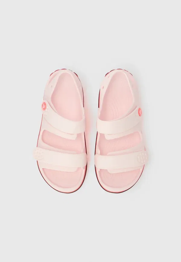 Сандалии Crocs, bubble ice/pink blast, цвет пузырьковый лёд/розовая вспышка — фото 4