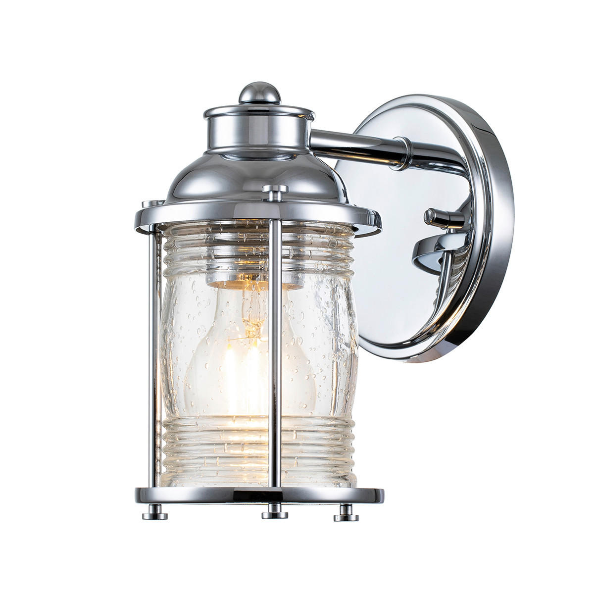 

Настенный светильник для ванной комнаты Elstead Lighting, 20,6x12,7x16,9 см, хромированный