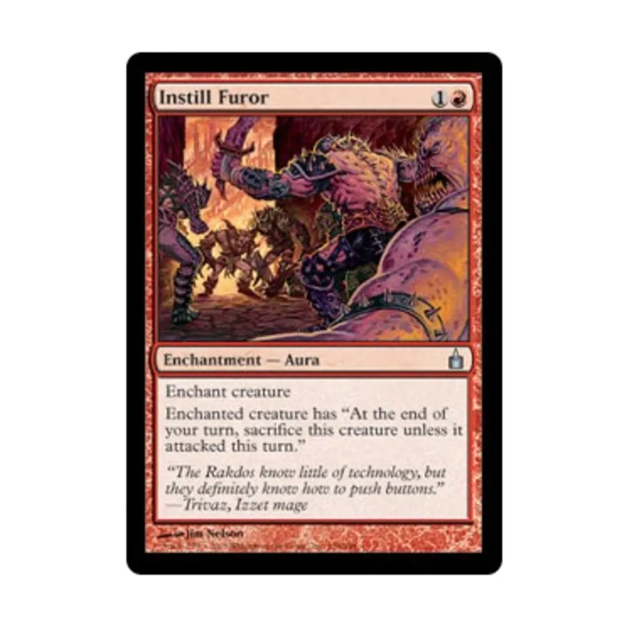 

CCG Вызвать ярость (U), MTG - Ravnica