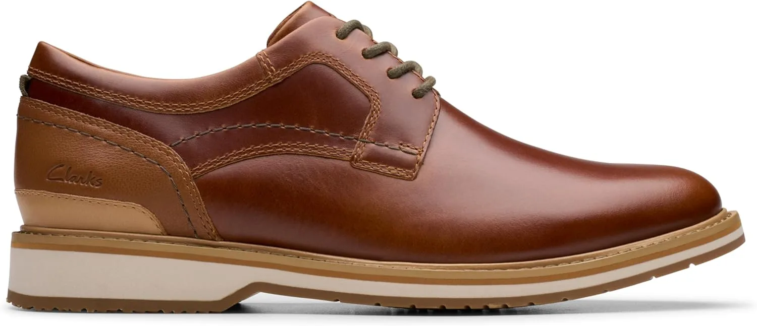 Мужские кроссовки Clarks Monahan Plain Oxford, красный