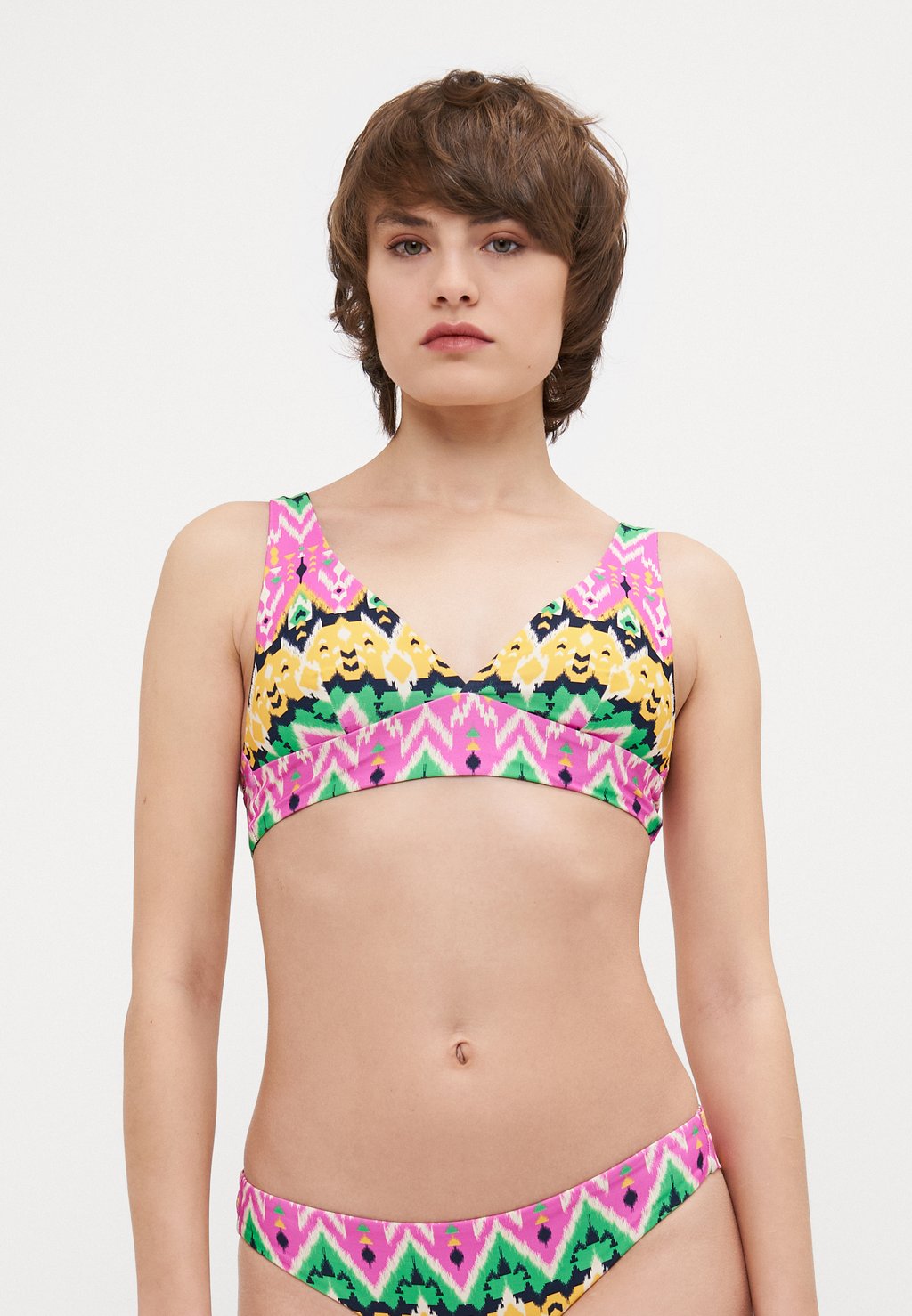 

Верх бикини IKAT GEO HALTER Rip Curl, мультиколор