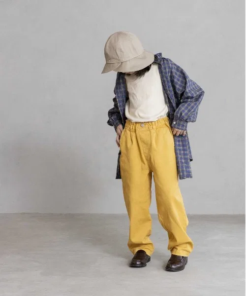 Детские брюки ARCH & LINE TWILL CREW PANTS — фото 3
