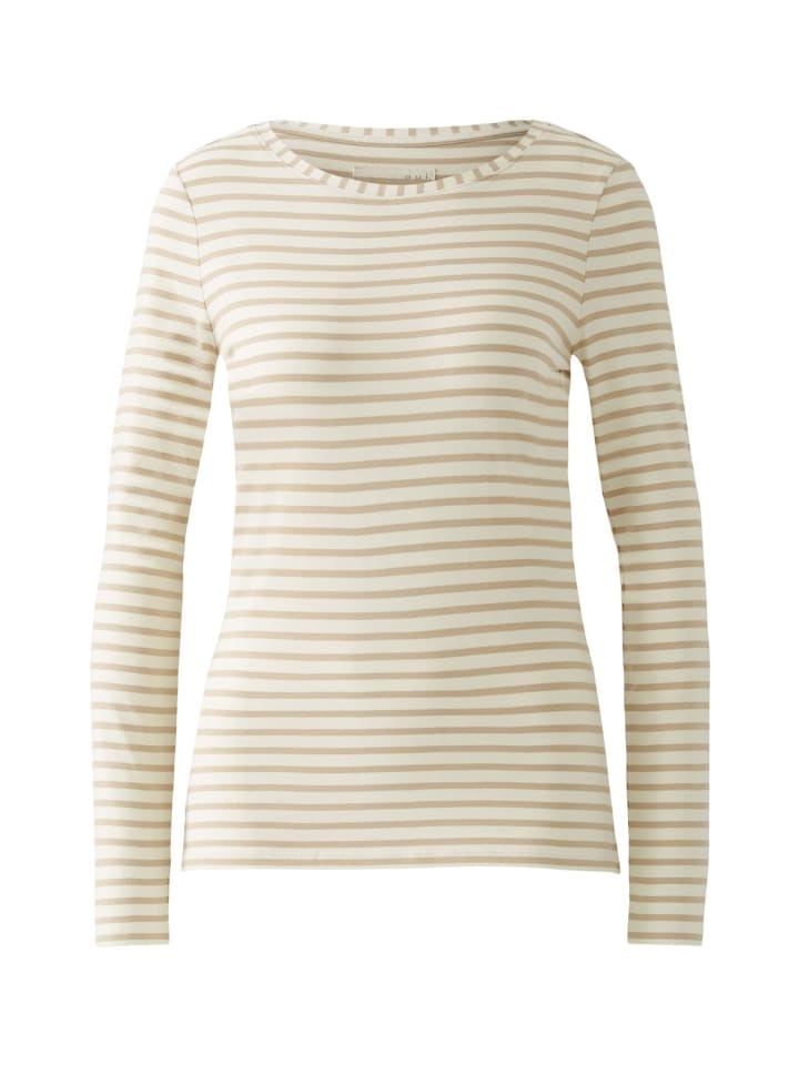 

Футболка Oui, цвет offwhite camel