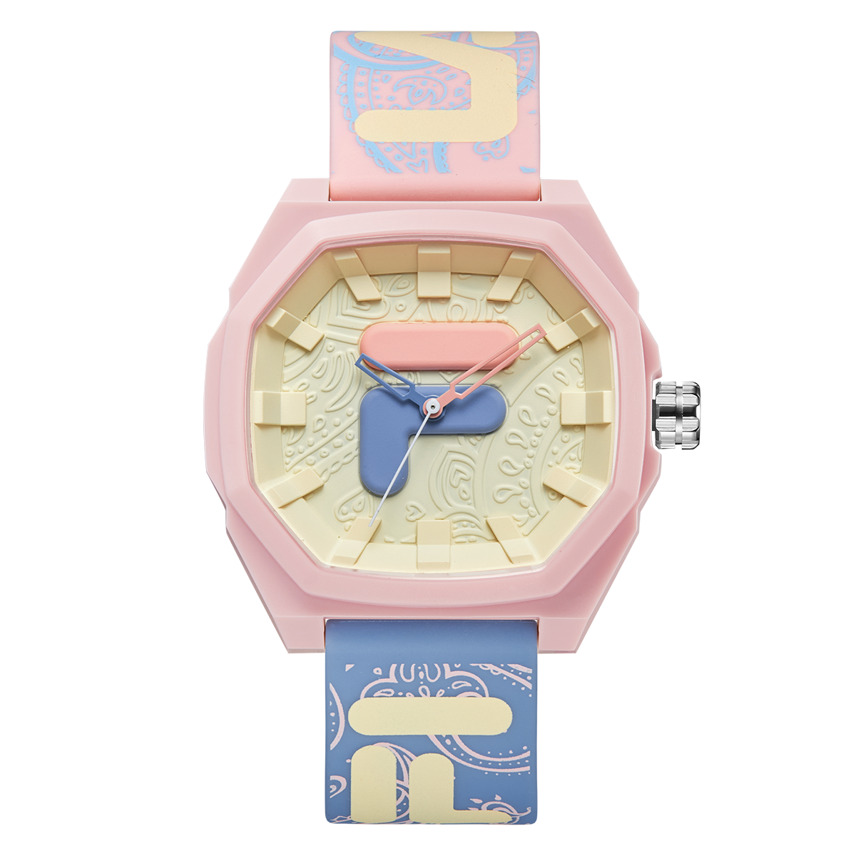 

FILA Часы DOPAMINE Wrist Watch Quartz Movement Silicone Strap White Dial Unisex, FLM38-6105-021