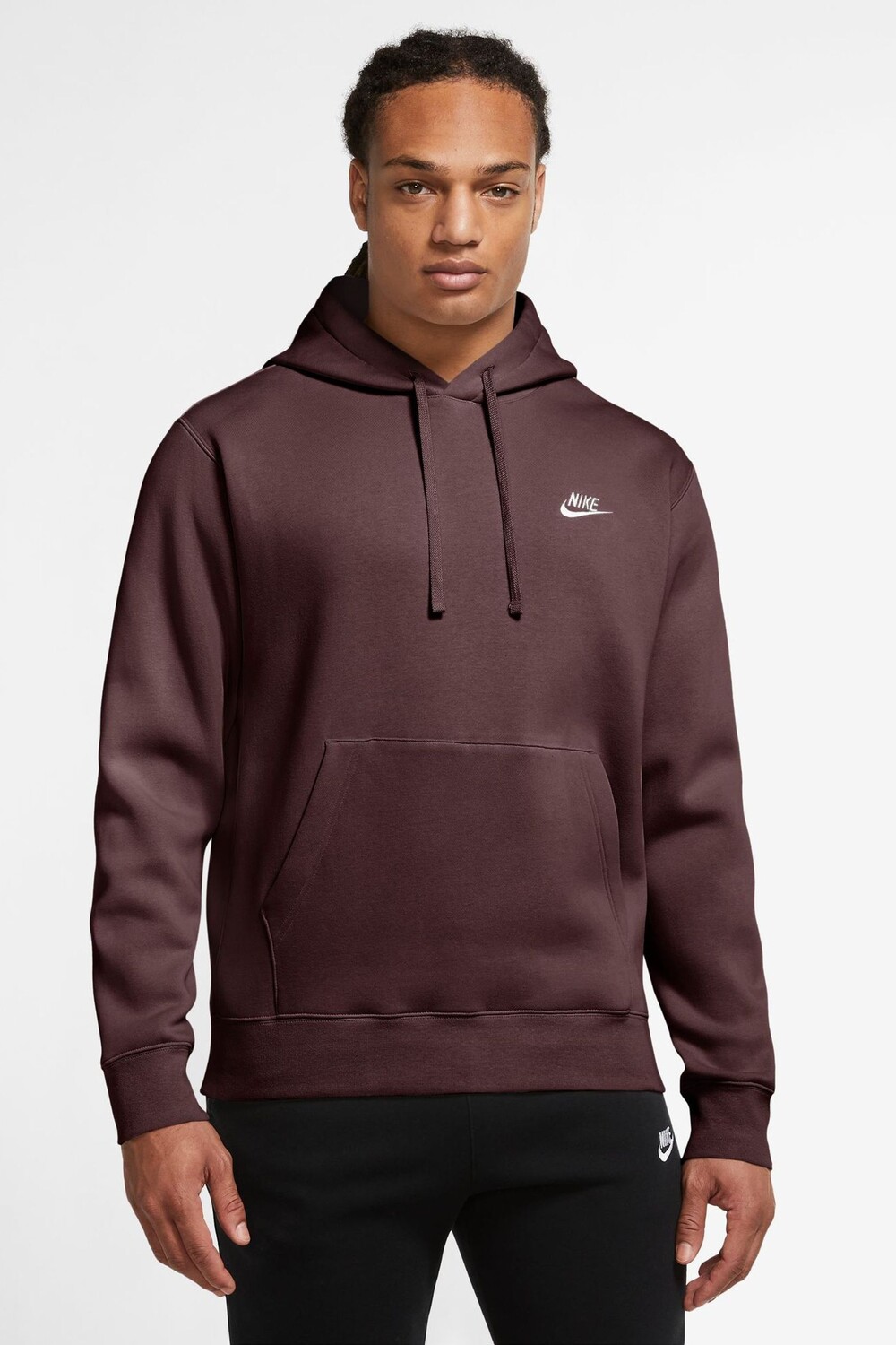 

Клубный свитер с капюшоном Nike, бургундия