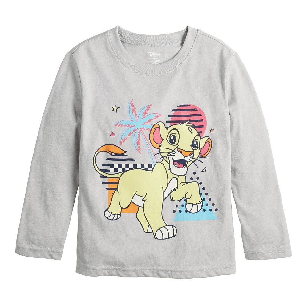 

Футболка с рисунком для мальчиков «Король Лев Симба» Disney от Jumping Beans Disney/Jumping Beans, цвет Cool Lion King