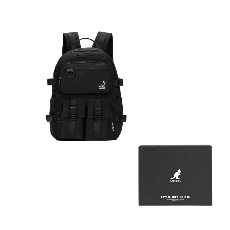 

KANGOL Нейлоновый рюкзак для тубы Унисекс Мультиколор, Black