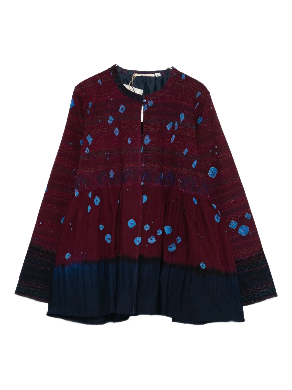 

Многоярусный топ с принтом Injiri, фиолетовый