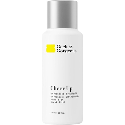 Пилинг Geek & Gorgeous — Средство для эксфолиации Cheer Up % Mandelic and BHA Liquid Exfoliant for Enlarged Pores — фото 2