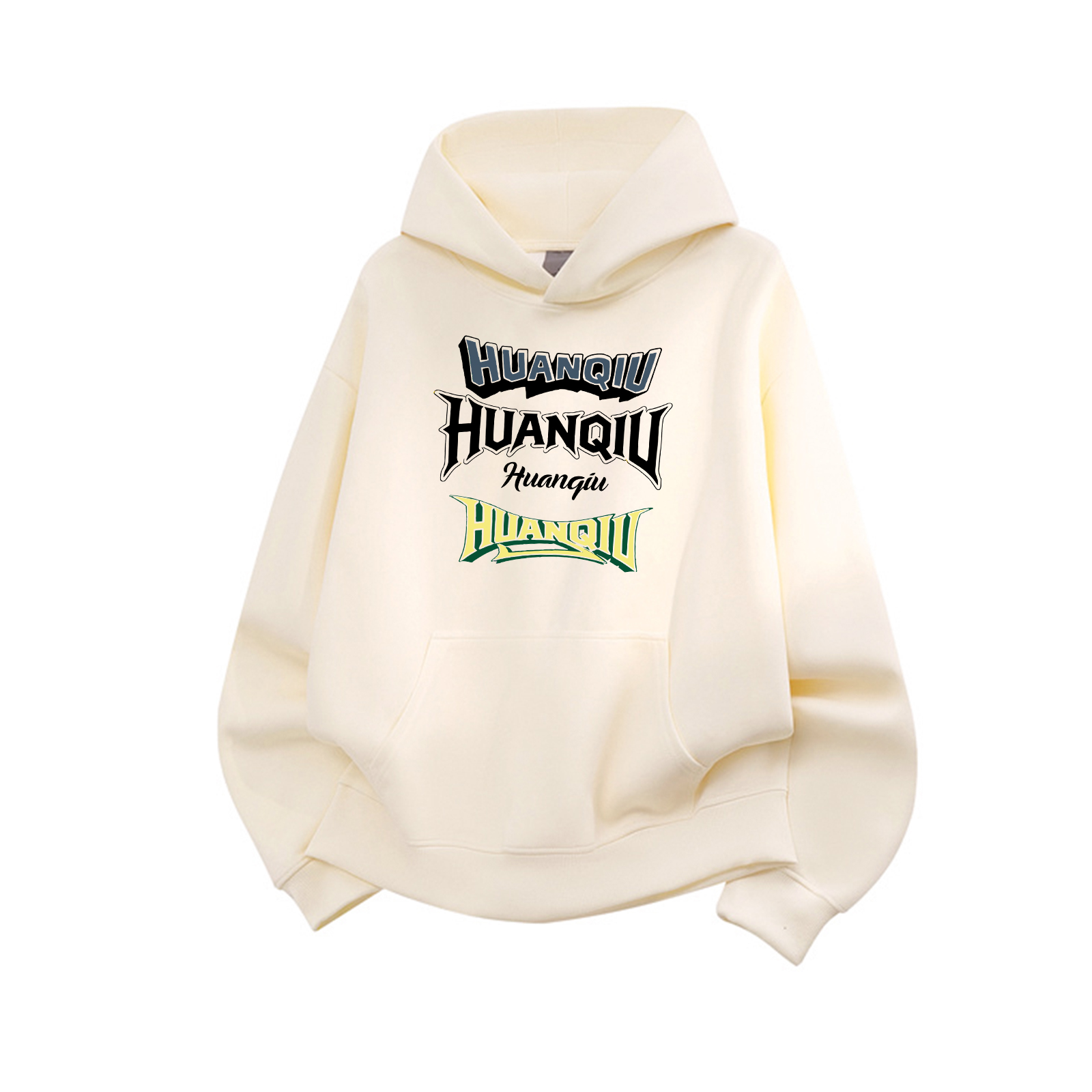 

Толстовка Unisex Hooded Moderate Heavyweight HUANQIU, оранжевый