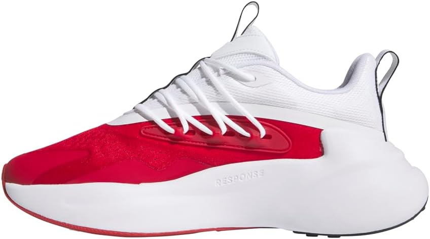 Кроссовки Adidas Унисекс-взрослые NCAA 25/26 Team Alphaboost V2, белый/черный/красный — фото 3