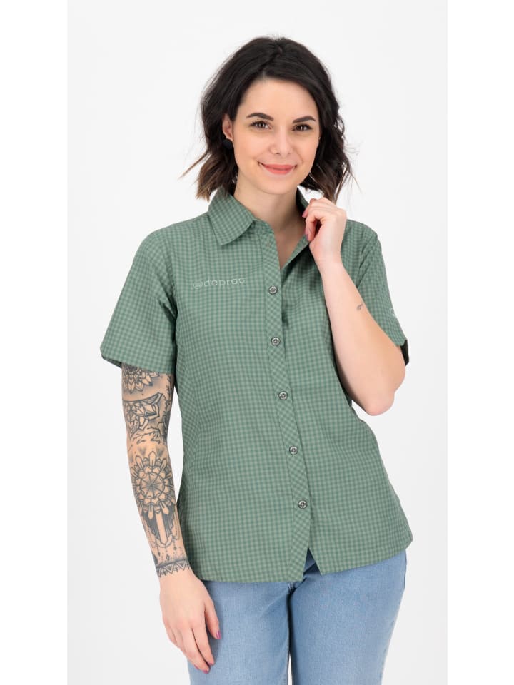 

Блузка DEPROC Active, зеленый