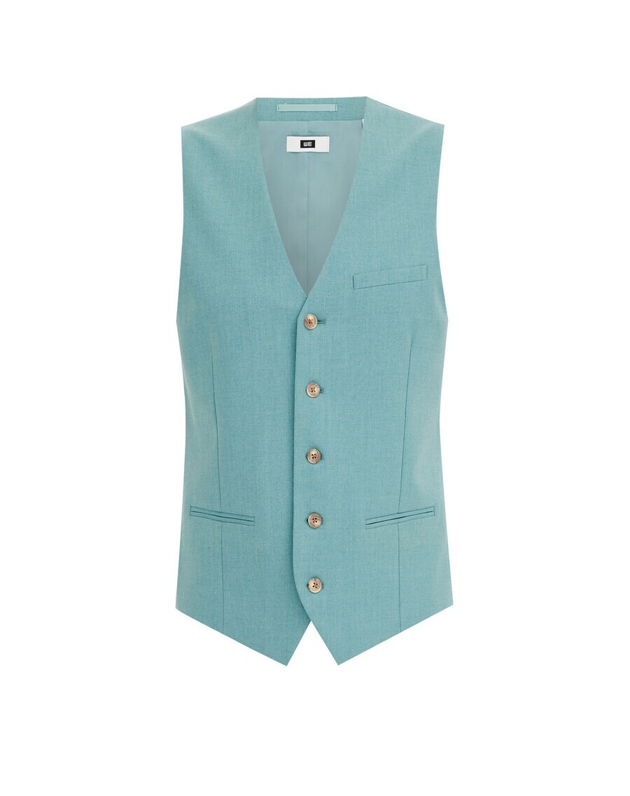 

Костюмный жилет WE Fashion Slim fit Suit Vest, синий