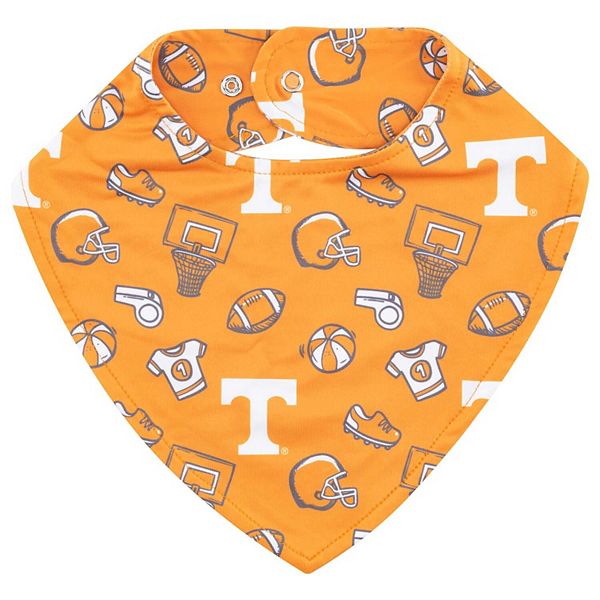 

Детский слюнявчик Tennessee Orange Tennessee Volunteers All Over Print Zoozatz