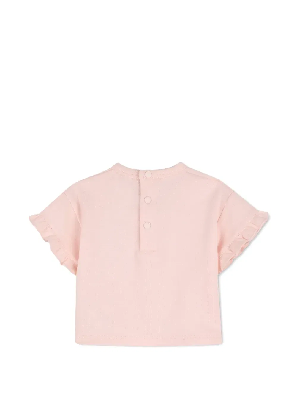 Комплект с оборками Kenzo Kids, розовый — фото 4