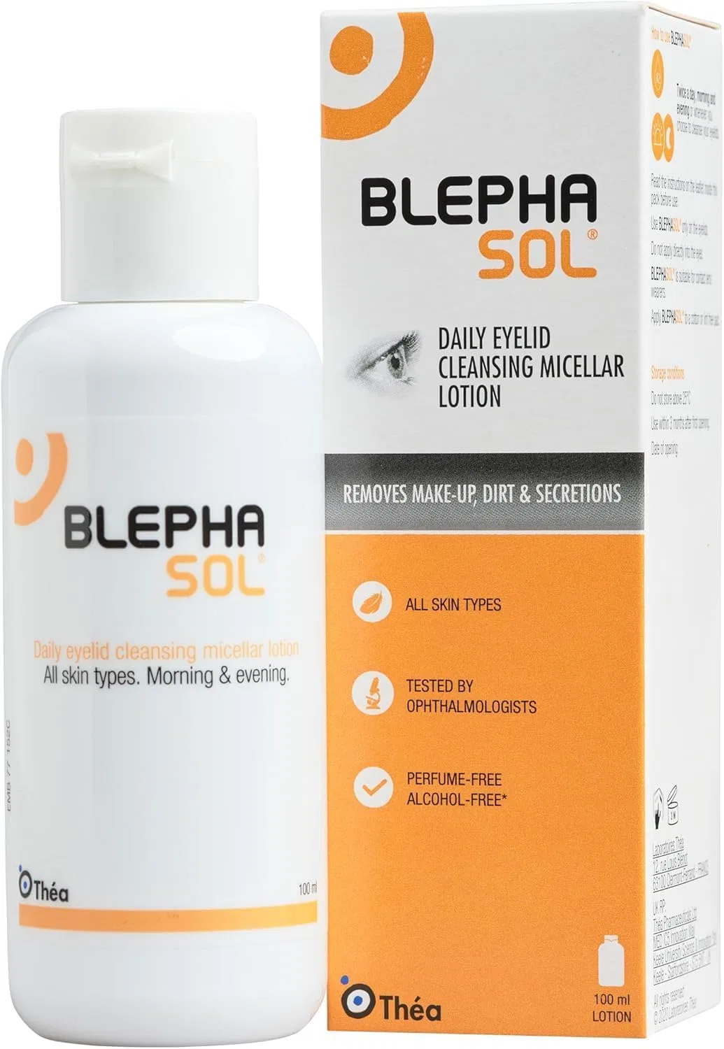 Лосьон для век Blephasol Sensitive Eyelids, 100 мл Blephasol