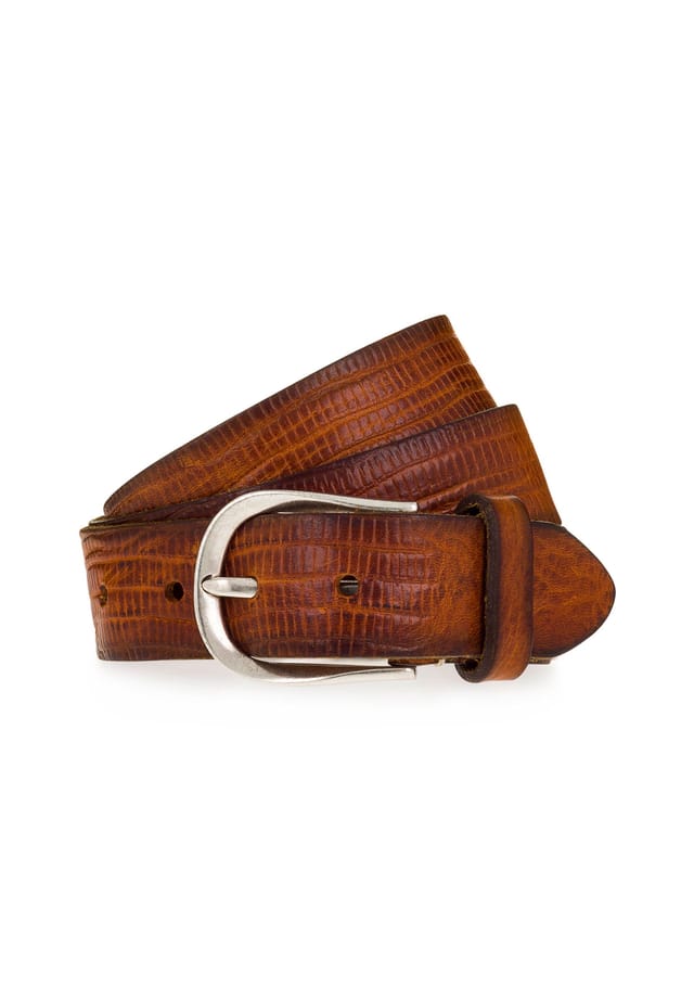 

Кожаный ремень B.Belt, цвет cognac