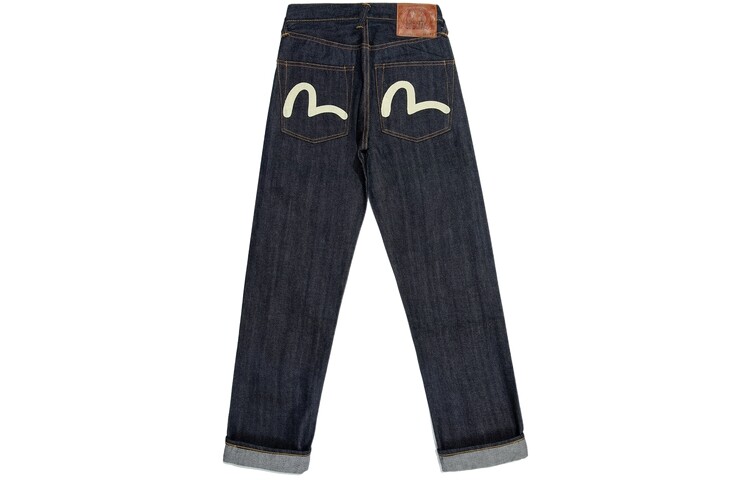 

Джинсы мужские деним синие Evisu, синий