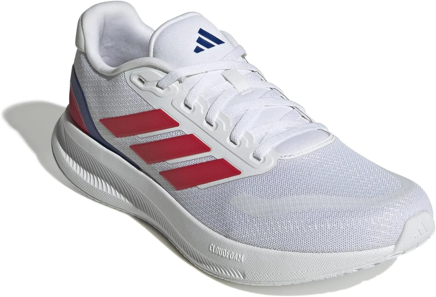 Мужские кроссовки Adidas Run Falcon 5, белый/красный/черный — фото 4