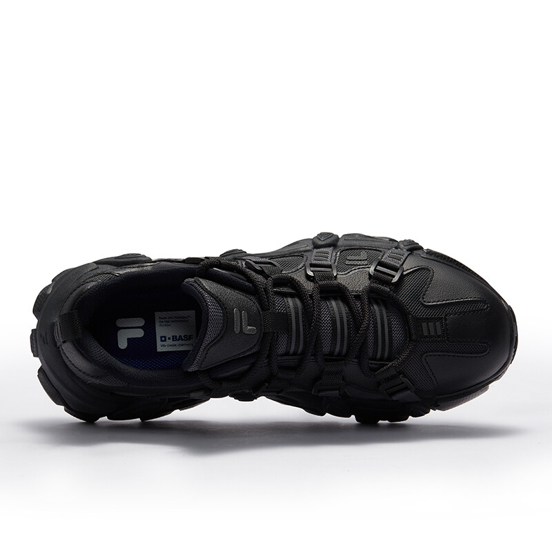 Кроссовки FILA FUSION EXOCET Lifestyle Shoes Men Low-top Gray/Black, серый/черный — фото 2