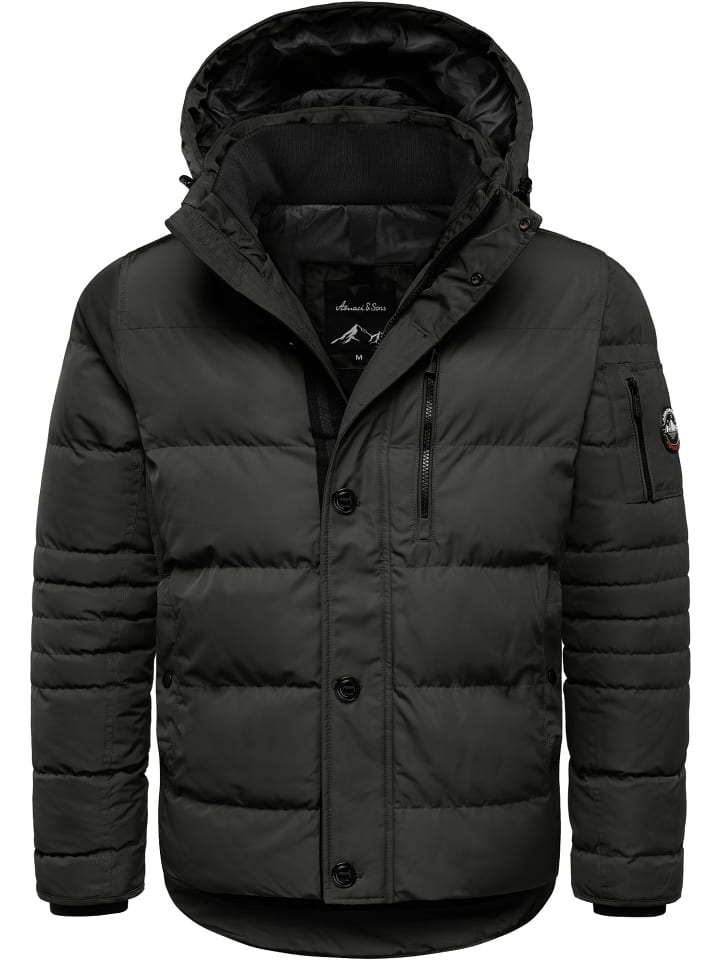 

Зимняя куртка AKRON черного цвета Amaci&Sons
