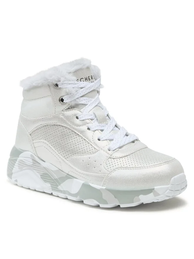 Skechers Кроссовки Uno Lite Camo Dazzle 310485L/SLGY Silver — фото 2
