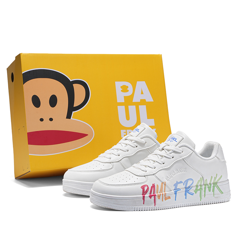 

Износостойкие мужские низкие кеды Casual PAUL FRANK, белый