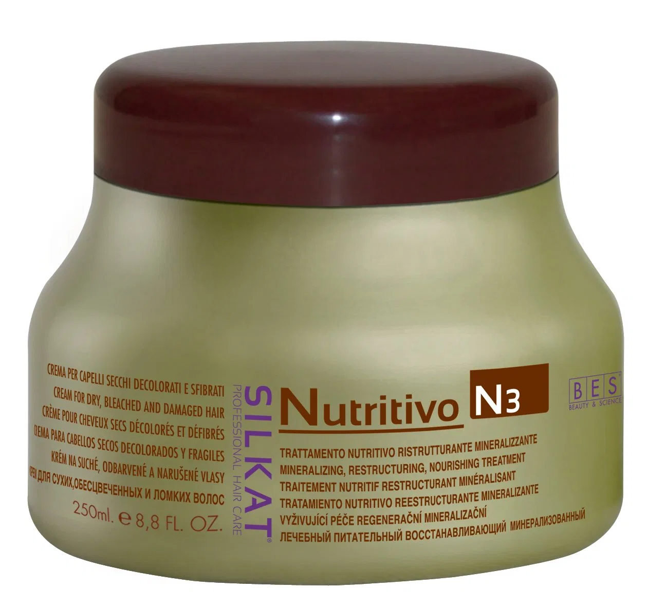 Маска для волос BES Silkat Nutritivo N3 250 мл Bes