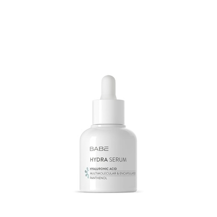 

LABORATORIOS BABÉ Hydra Serum 30 мл Гиалуроновая кислота Мультимолекулярная сыворотка для лица 4 типа гиалуроновой кислоты Длительное увлажнение с эффектом объема Сыворотка для лица Smooth AH Мультимолекулярная сыворотка