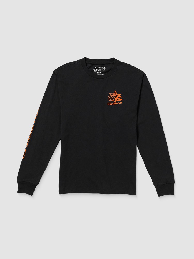 

Лонгслив Volcom Excavator Longsleeve, black