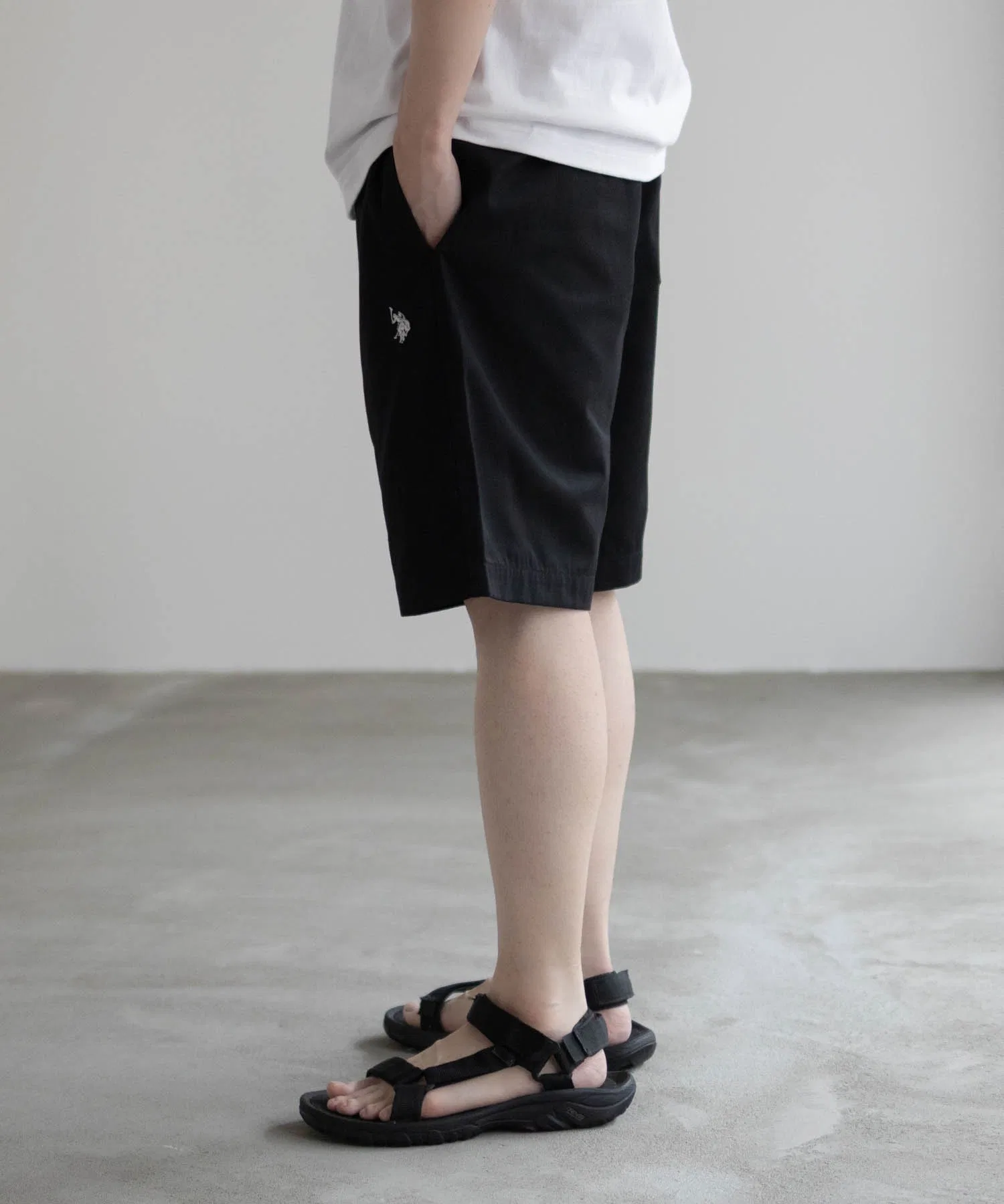 Мужские и женские шорты U.S. POLO ASSN. из твила — фото 4