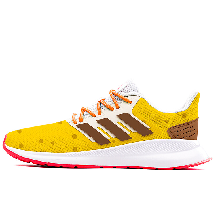 

Кроссовки Runfalcon 1.0 женские с низким верхом коричневые/желтые Adidas Neo