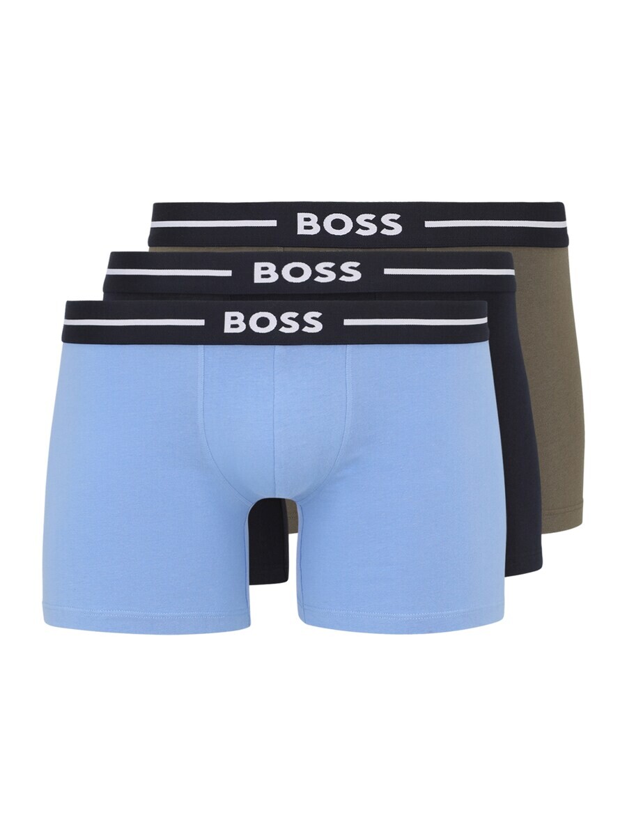 

Трусы BOSS Boxer shorts, цвет light blue/dark blue/olive