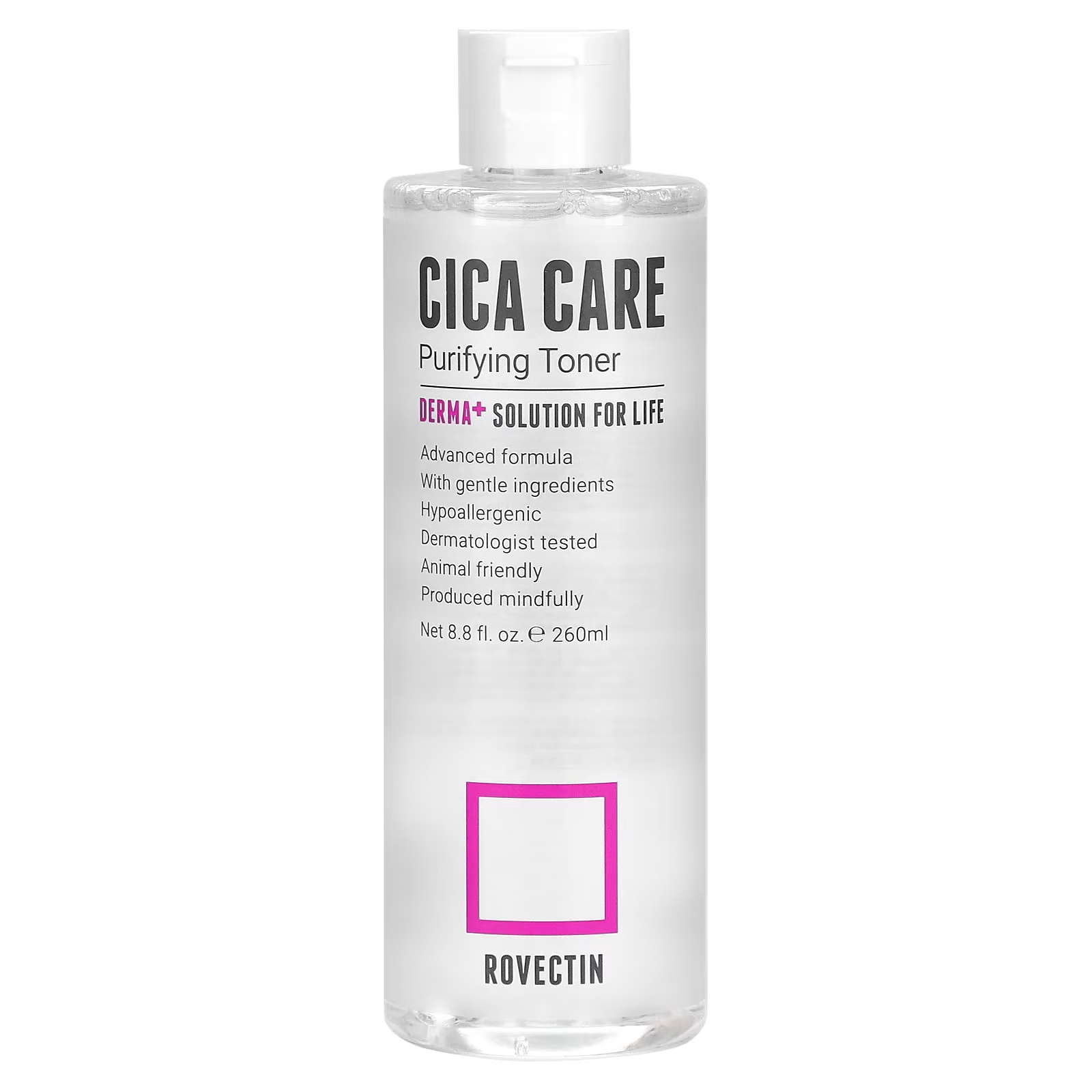 

Тоник очищающий Rovectin Cica Care 8, 260 мл