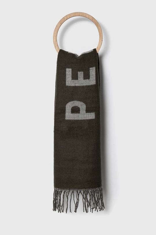 Шарф Pepe Jeans, зеленый