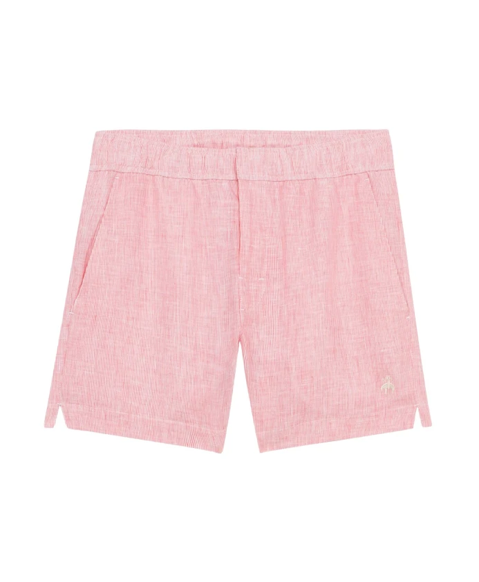 

Льняные шорты Brooks Brothers, красный