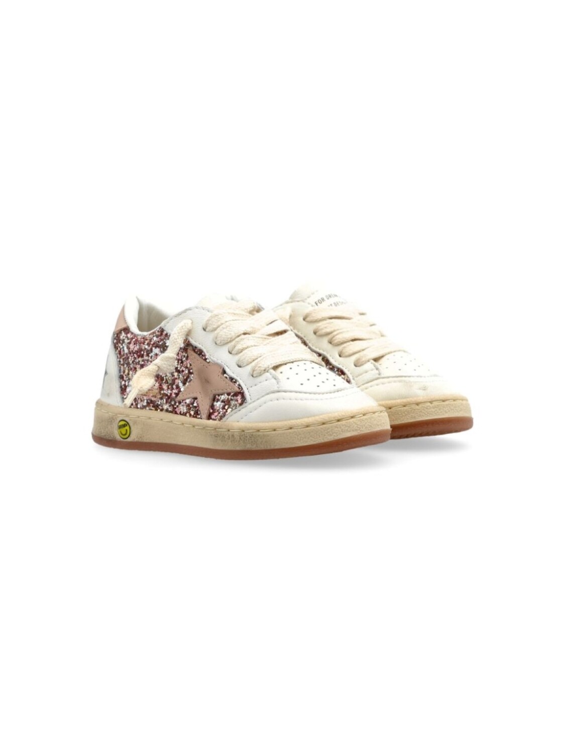 

Кроссовки Ball Star Golden Goose Kids, розовый