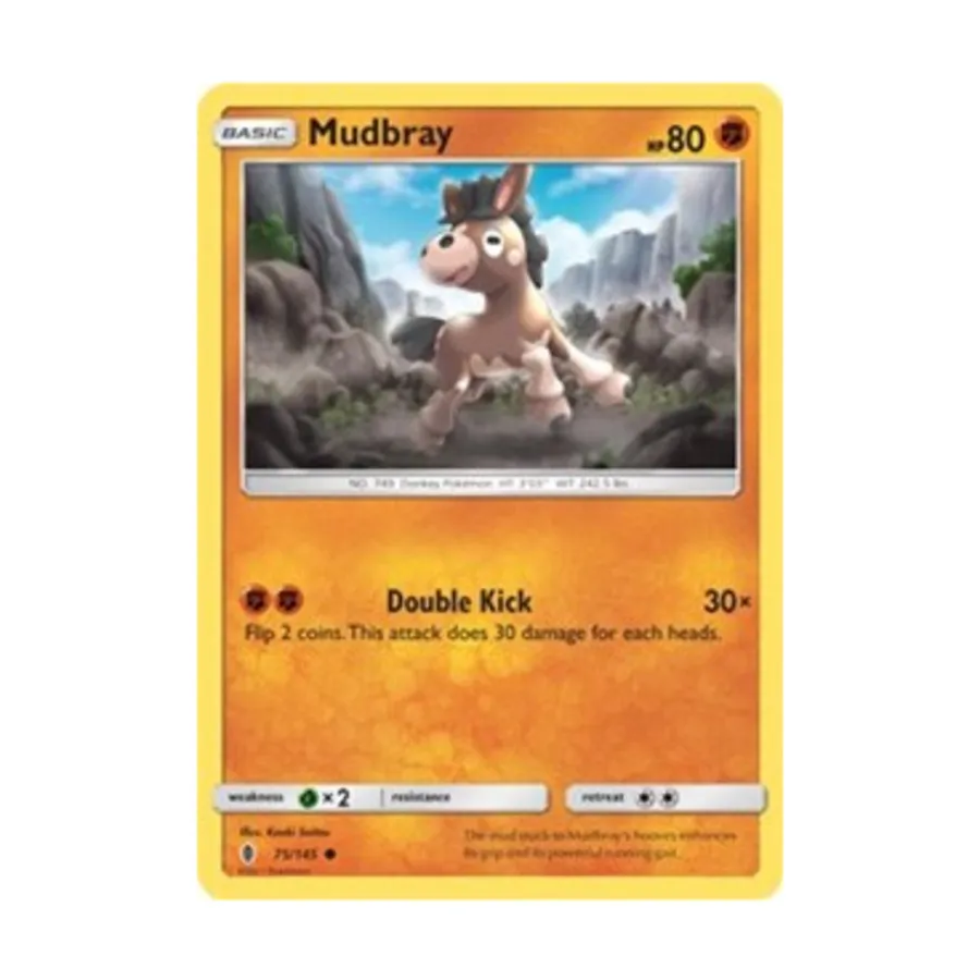 

CCG Мадбрей (К) #75, Pokemon - Sun & Moon - Guardians Rising - Singles