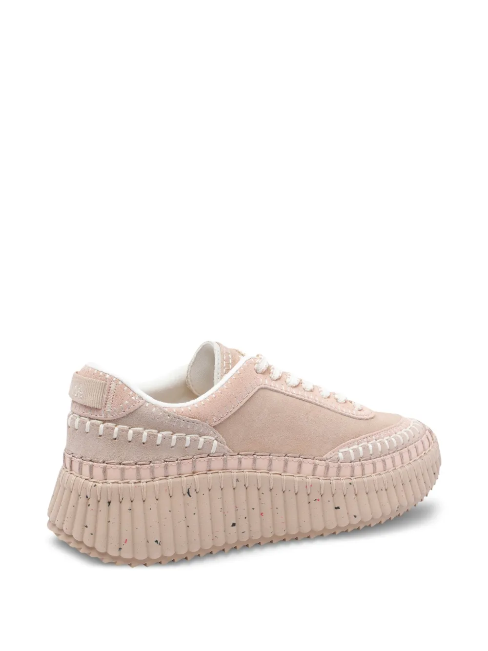Кроссовки Nama на платформе CHLOÉ, розовый — фото 3