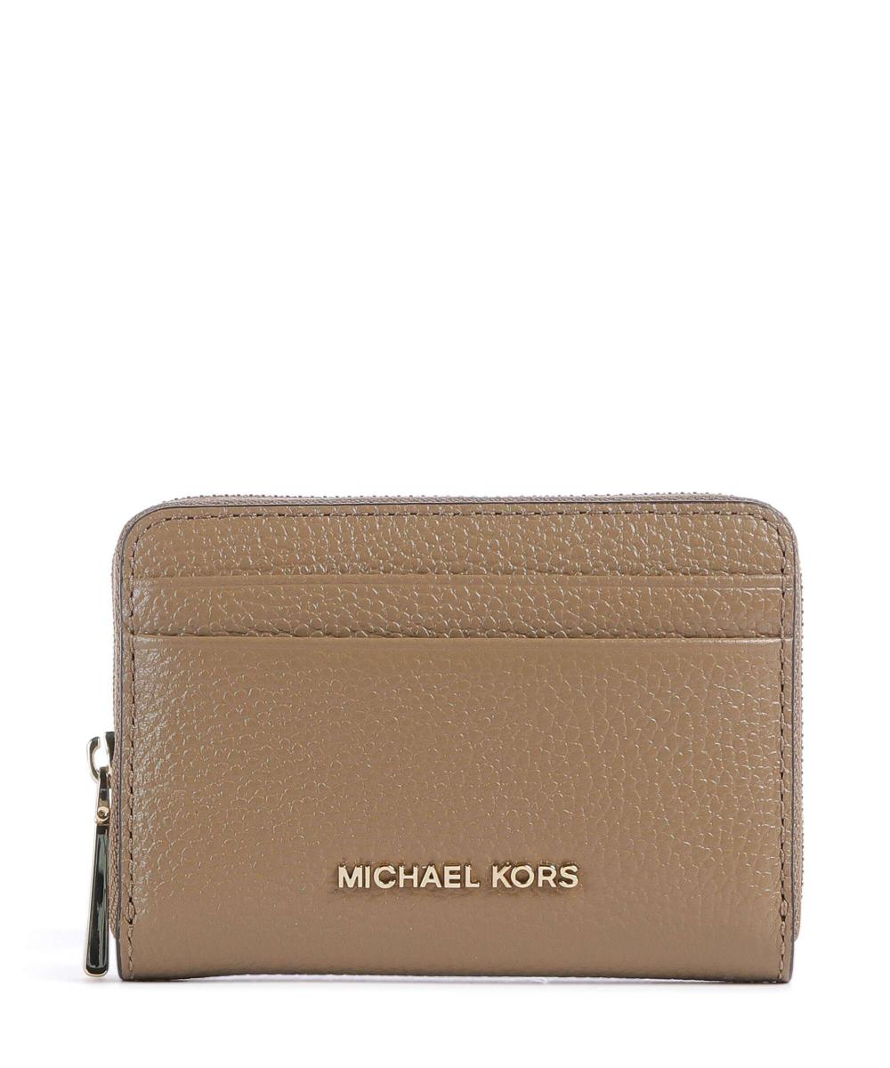 

Кошелек Jet Set из зернистой кожи Michael Kors, коричневый