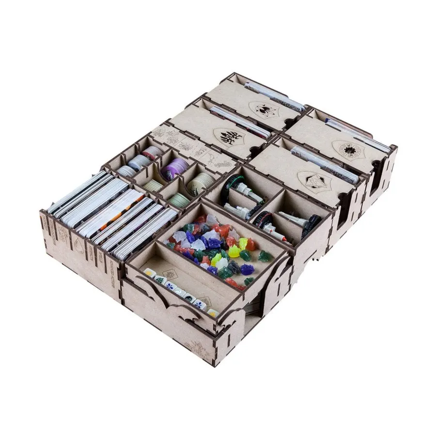 

Вставка для настольной игры «Рыцарь-маг», Organizers & Inserts (Dicetroyers)