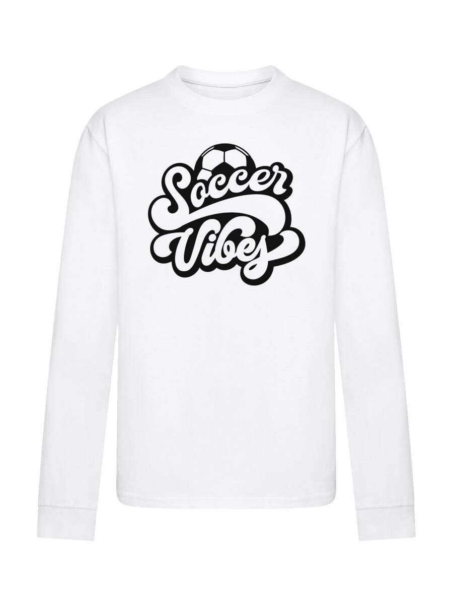 

Рубашка F4NT4STIC Soccer Vibes Typography Sporty Graphic, белый